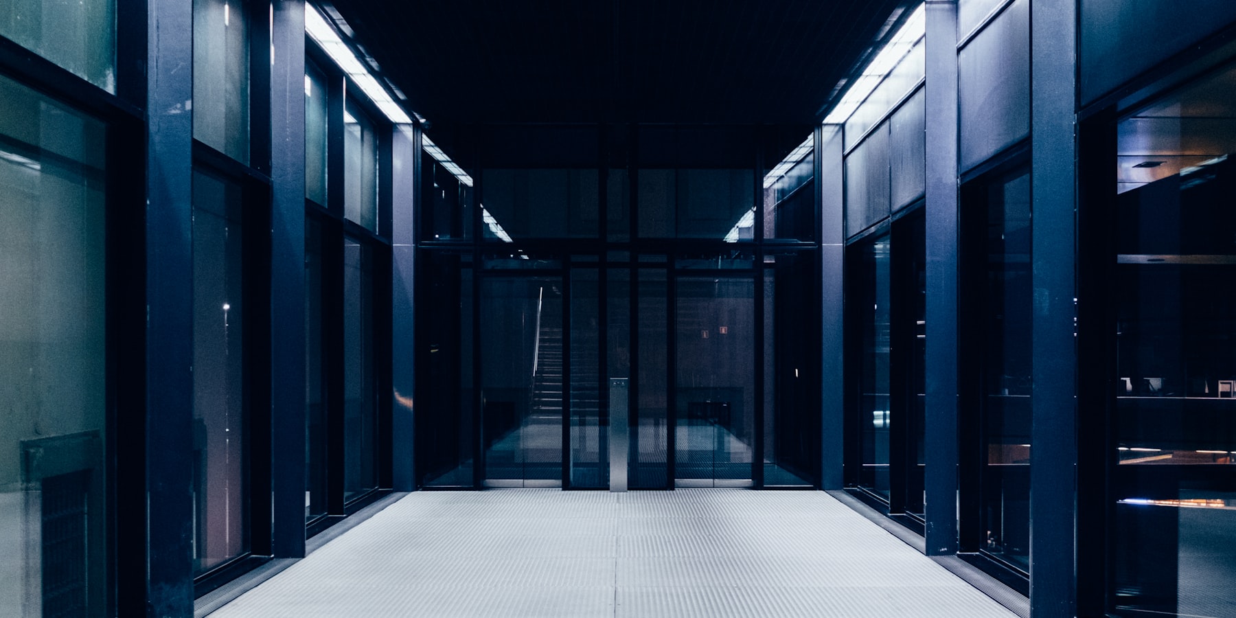 Institutional corridor
